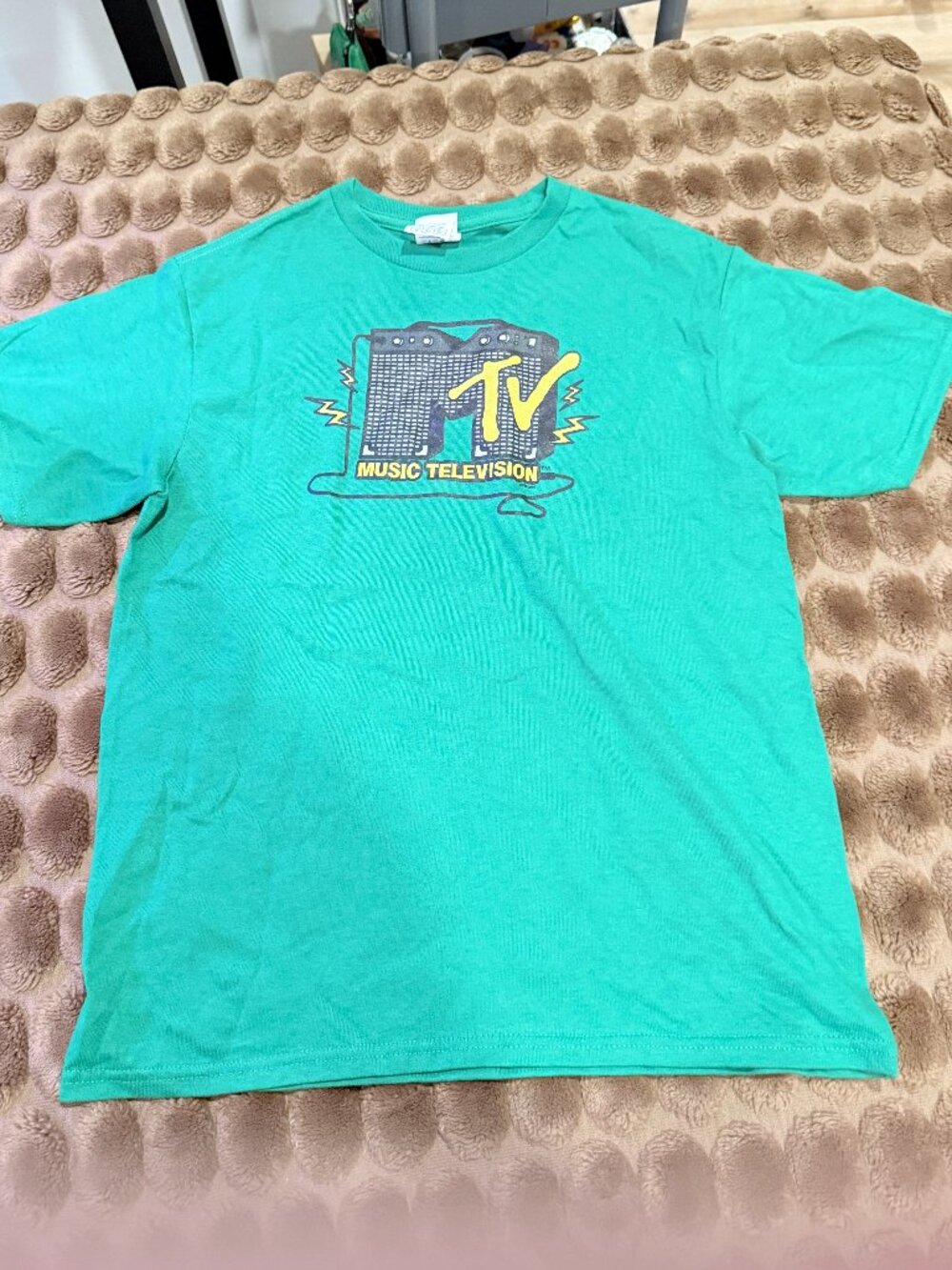 MTV "Sound System" Bright Green T-shirt